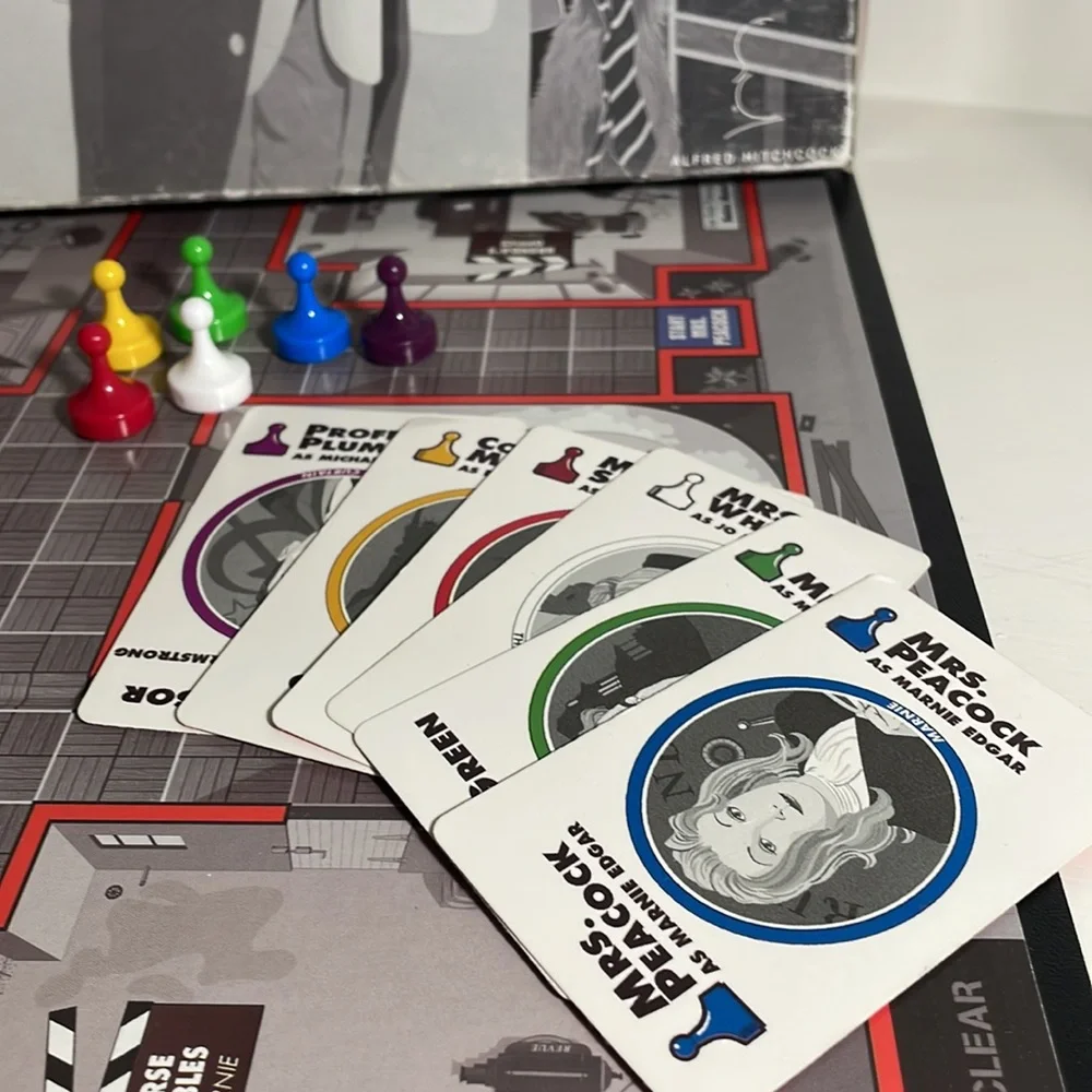 Alfred Hitchcock Clue game - Picture 3 of 9